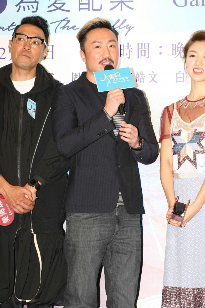 对于凭该片角逐应届金像奖「最佳男主角」奖项，郑中基坦言心情不紧张。