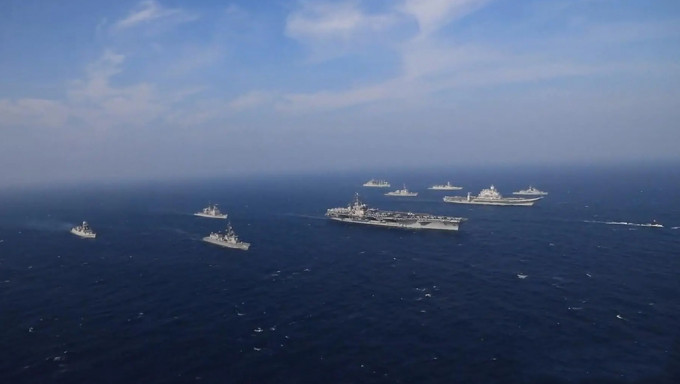 海事局發航行警告，南海、渤海部分海域禁止駛入。