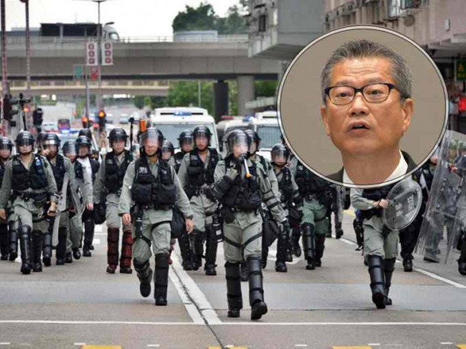 陳茂波認為認為警隊需要補充人手和裝備要求合理。