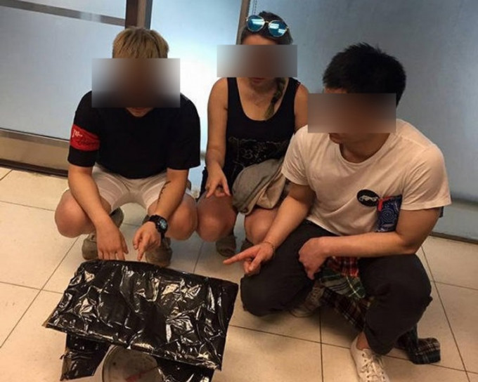三名港人涉于泰国运毒断正被捕。网上图片