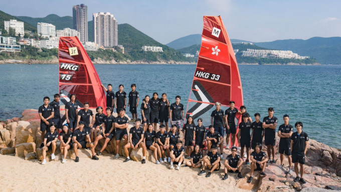 香港队将为争夺亚运资格而努力。 香港滑浪风帆总会图片
