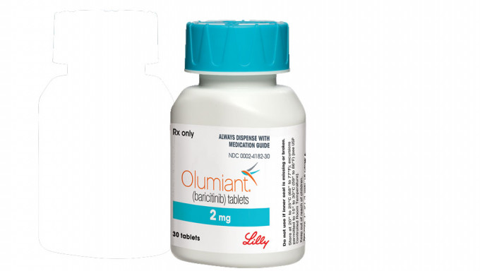 世衛建議可將禮來（Eli Lilly）藥品「愛滅炎」（Olumiant）配合其他藥物用於治療重症病患。