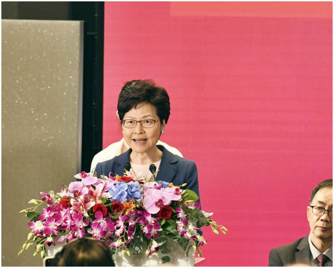 林郑月娥明日率领超过240人的代表团上京。资料图片