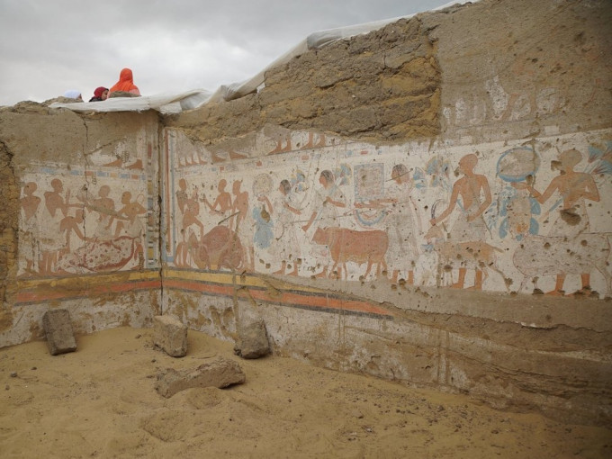 考古团队在此有重大发现，找到了古埃及最重要的法老拉美西斯二世的首席财政官陵墓。