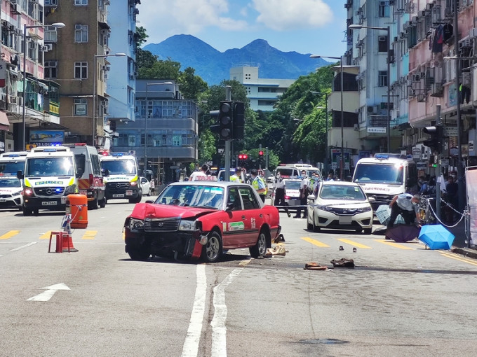大埔广福道今年8月22日发生造成2死8伤的致命车祸。资料图片