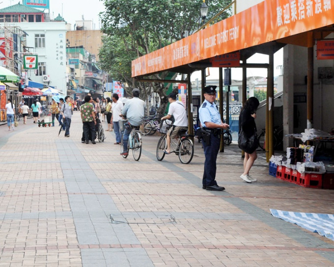 事发于长洲北角咀路对开沙滩。资料图片