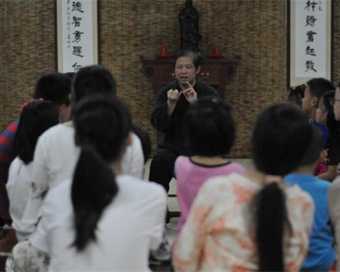 位於梧桐山的智勇文化學院，共有55名學生。