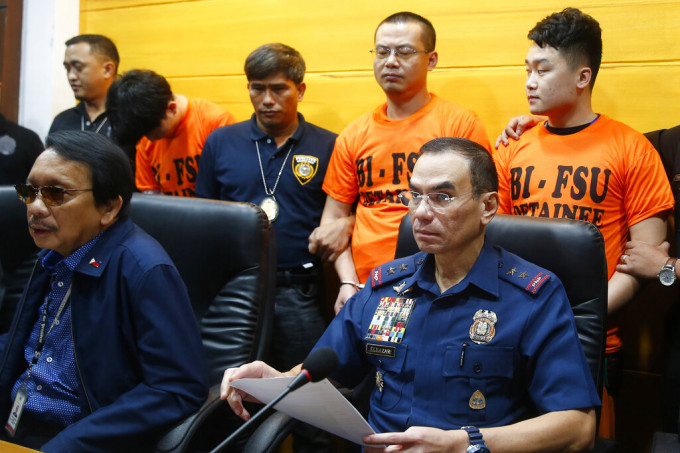 菲国逮捕324名中国非法移民涉网络赌博。AP