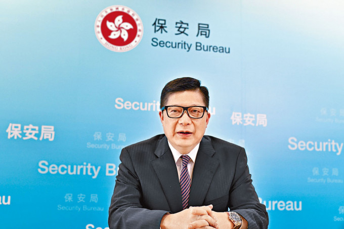 保安局局長鄧炳強認為，要給反修例青年改過機會。