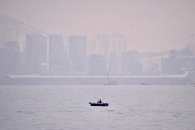 本港部分地區空氣質素轉差。