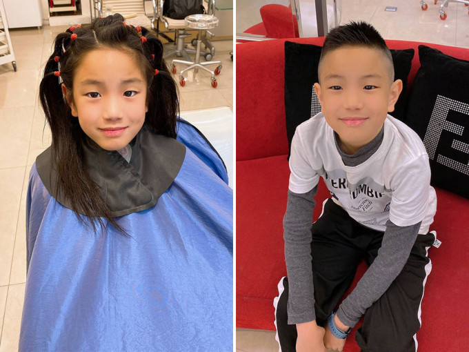 台灣小四男生敏睿，留兩年長髮，希望用自己小小的力量，幫助更多癌友走出生命中的黑暗。