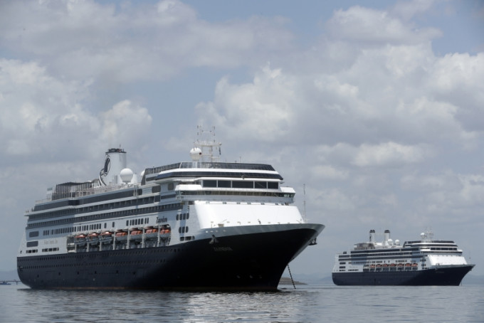 邮轮尚丹号，将停靠佛罗里达州港口。AP