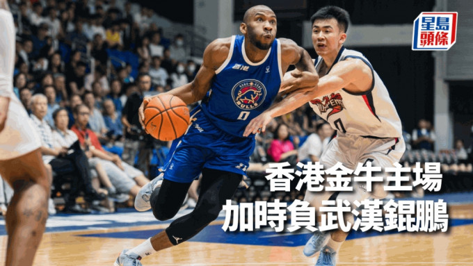香港金牛隊蘇萊蒙今場交出20分13籃板的「雙雙」。