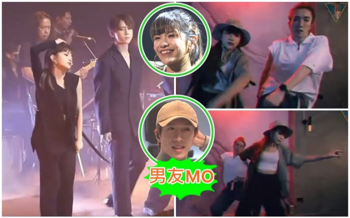 So Ching曾经为姜涛伴舞，男友MO亦参加过《造星I》。