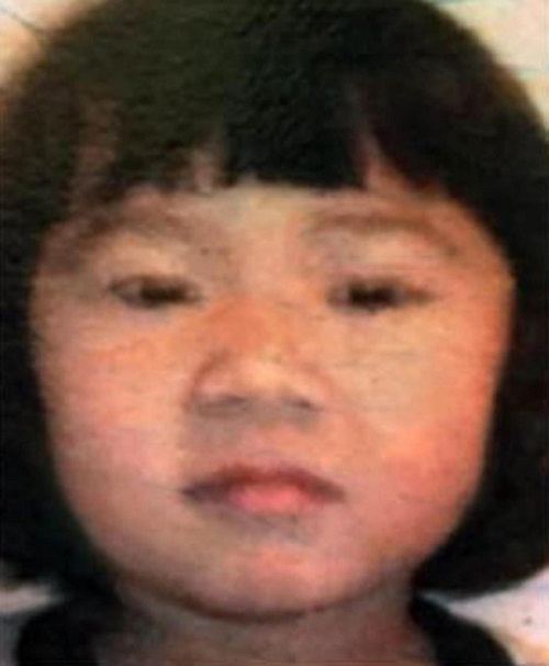5岁女童阿什莉（Ashley Zhao）。 网上图片
