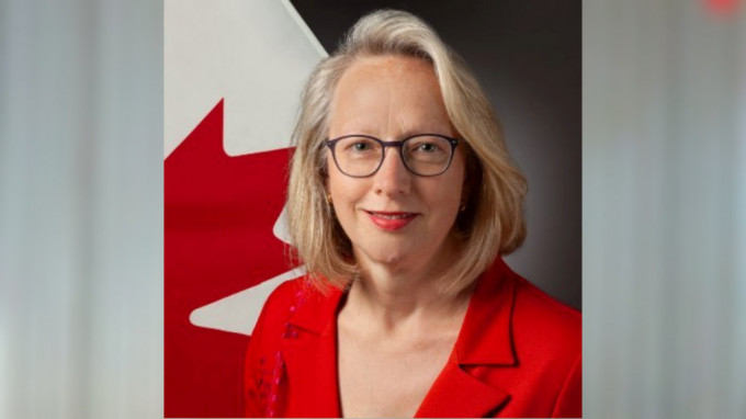 梅倩琳成为加拿大首位女性驻华大使。twitter