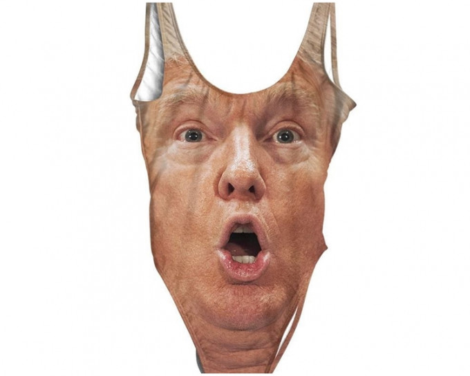 「Shocked Trump」泳衣。belovedshirts IG圖片