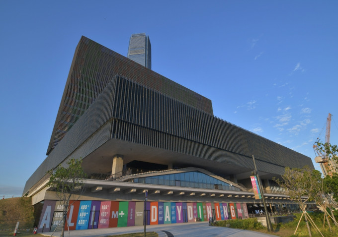 西九M+博物館自開幕以來，日均入場人次約一萬人。資料圖片