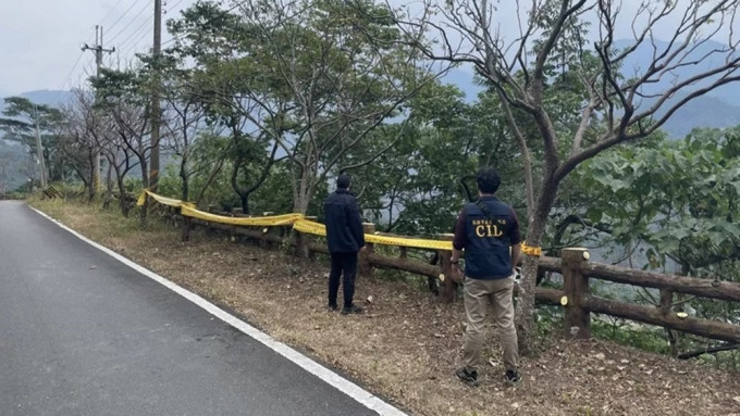 警方于高雄郊区山边找到死者尸体。互联网图片