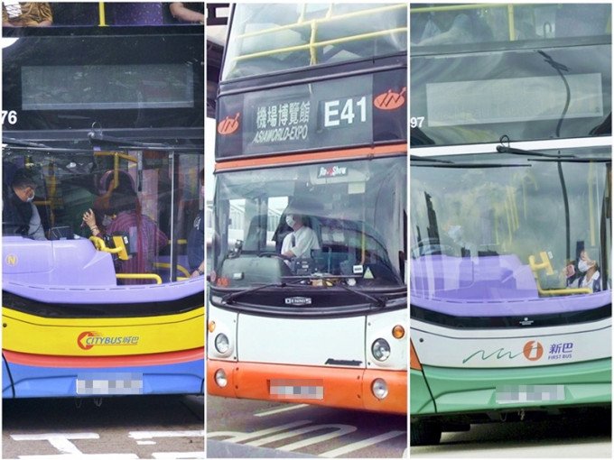 3间专营巴士公司有意申请为期10年的新专营权。资料图片