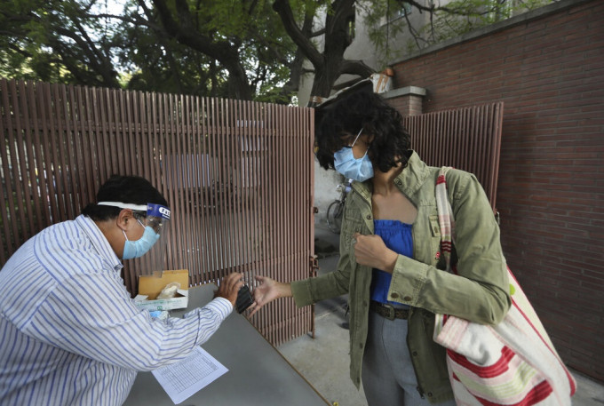 印度的新冠肺炎疫情持续恶化。AP资料图片