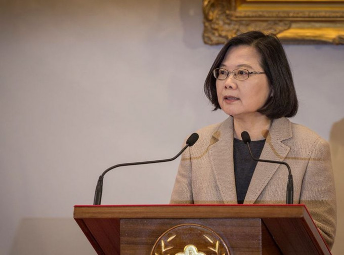 台灣總統蔡英文在南投表示，上次總統大選自己獲得支持，讓她能為台灣做事。 蔡英文FB圖片