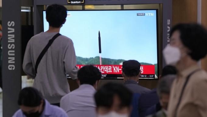 北韩连续第二天试射导弹。AP资料图片