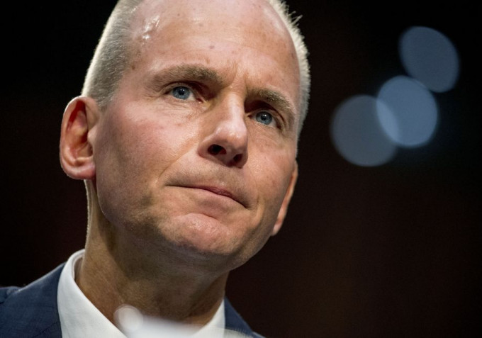 行政總裁米倫伯格（Dennis Muilenburg）。AP