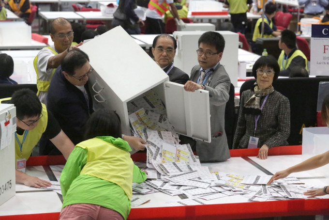 區議會選舉11月24日舉行。資料圖片