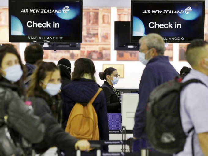 澳洲与纽西兰的旅游气泡周一凌晨正式开通。AP图片