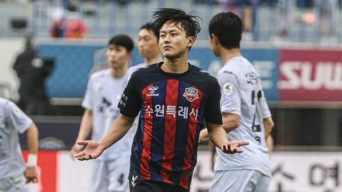 FC水原上轮作客2:1反胜去季季军FC光州，表现极具说服力。资料图片