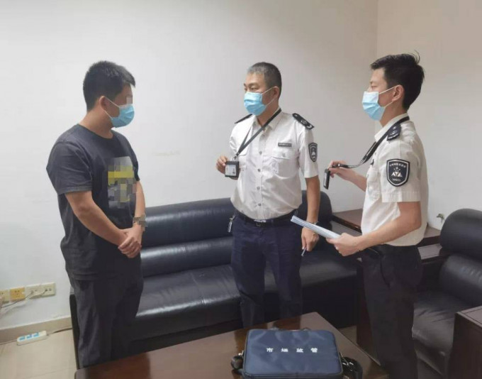 深圳市监局就事件展开调查。网上图片