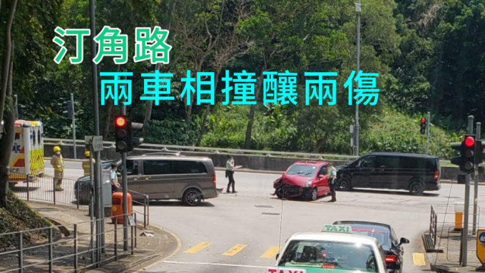 私家車冧把被撞飛脫。圖:Bosco Chu/馬路的事 (即時交通資訊台)