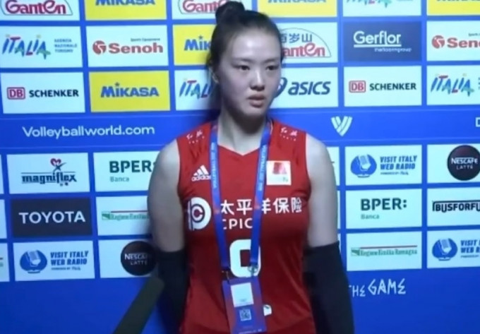 世界女排聯賽開鑼，張常寧帶領中國女排旗開得勝。 網上圖片