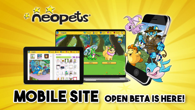 《尼奧寵物》（Neopets）將推出手機版。網上圖片