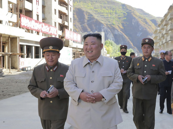 北韓最高領導人金正恩。AP資料圖片