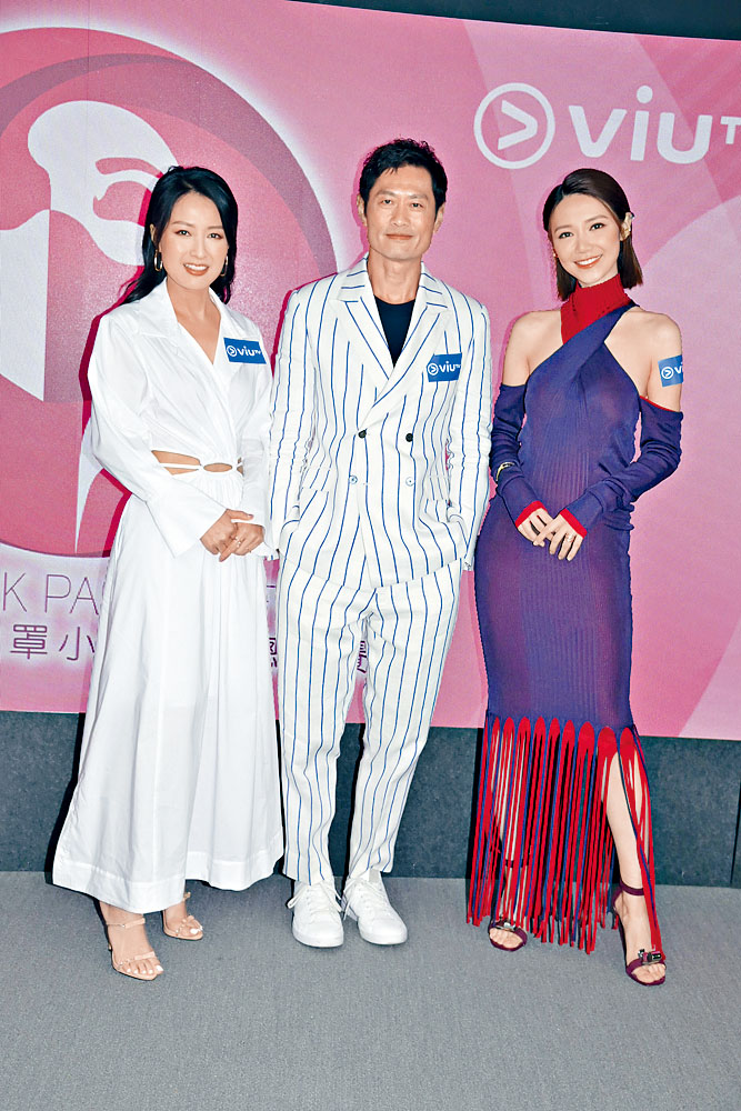 黄德斌与陈倩扬（左）、倪晨曦齐做嘉宾。