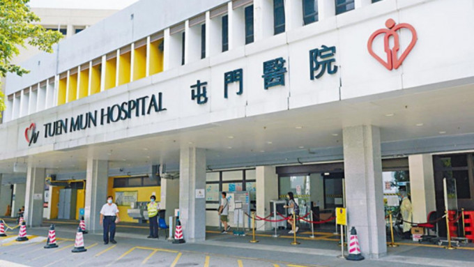 屯門醫院康復大樓一個矯形及創傷科康復病房5名病人確診。資料圖片
