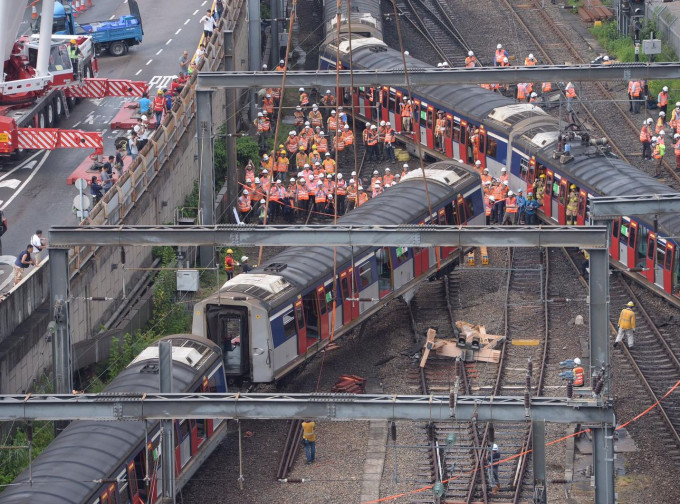 紅磡站在本月17日早上發生列車出軌事故。資料圖片