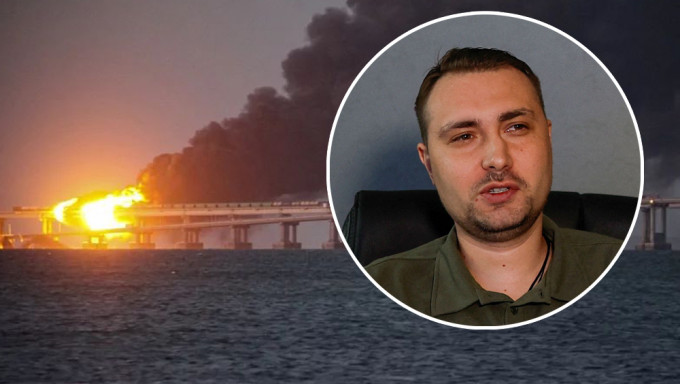 克里米亚大桥爆炸，俄罗斯直指主谋是乌克兰防情报局长。AP/路透