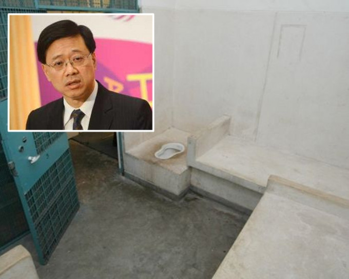 李家超指，保安局要考慮在羈留室內加設閉路電視。資料圖片