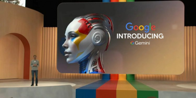 Google行政總裁今年5月已預告將推出新AI模型Gemini。網上圖片