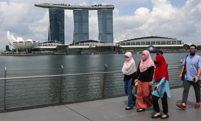 新加坡疫情有反弹趋势。AP资料图片