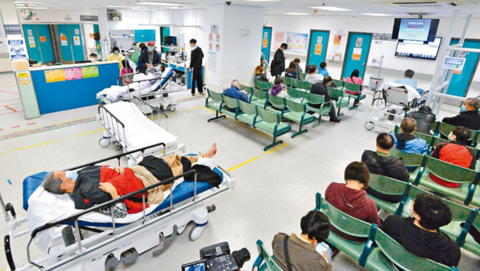 北区医院的急症室服务需求量大。 资料图片