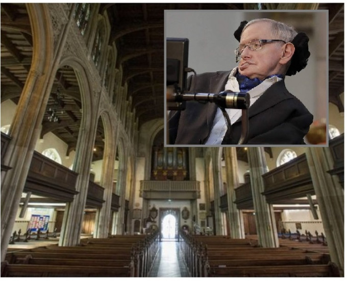 霍金葬禮將於當地周六在劍橋大學的大聖瑪麗教堂舉行。