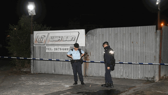 警元朗高埔村扫毒遇反抗 数名警员受伤送院