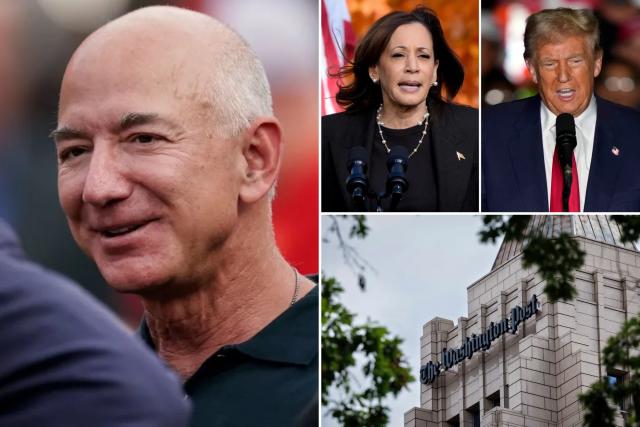 US Election 2024 | The Post does not recommend presidential candidates because Bezos is opposed to endorsing Harris