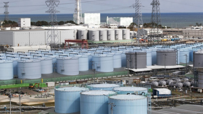 日本福島第一核電站容器底部現大量堆積物。AP資料圖片