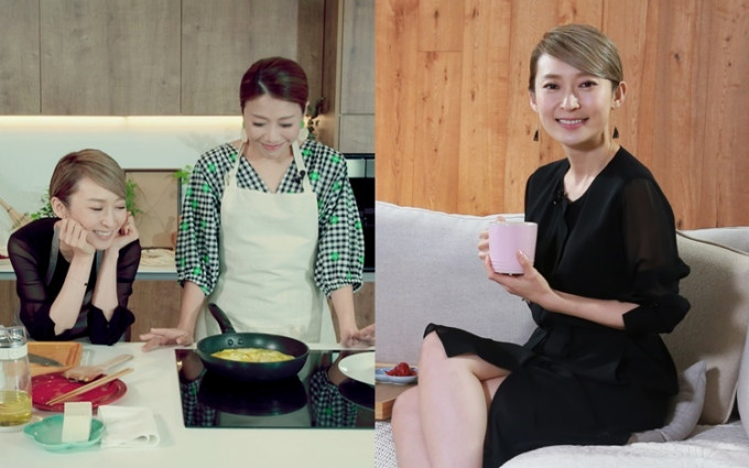 周家怡日前為彭秀慧主持的香港開電視節目《自煮女人最漂亮》擔任嘉賓。