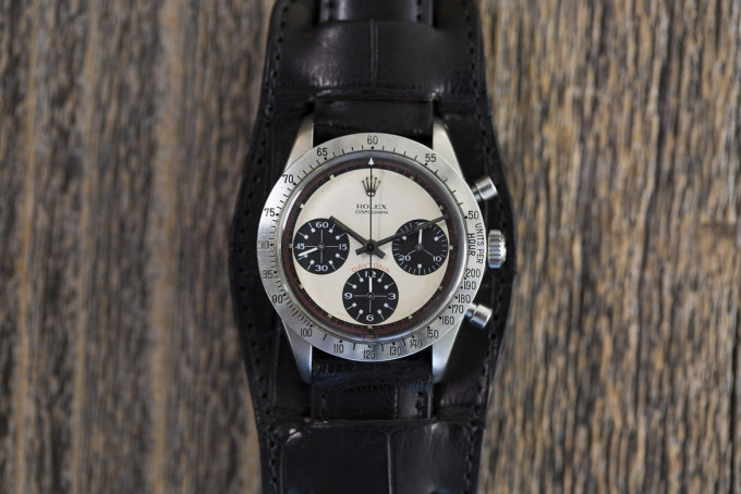 保羅紐曼的一隻勞力士腕錶，以1780萬美元賣出。網上圖片